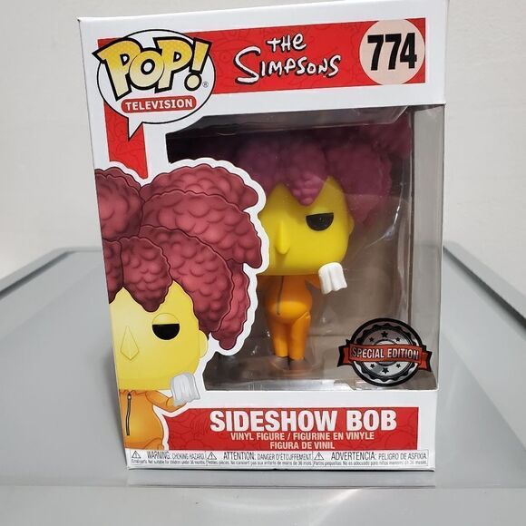 Sideshow Bob Funko Shop Exclusive Limted Edition The Simpsons Funko Vinyl Figure - Picture 1 of 5